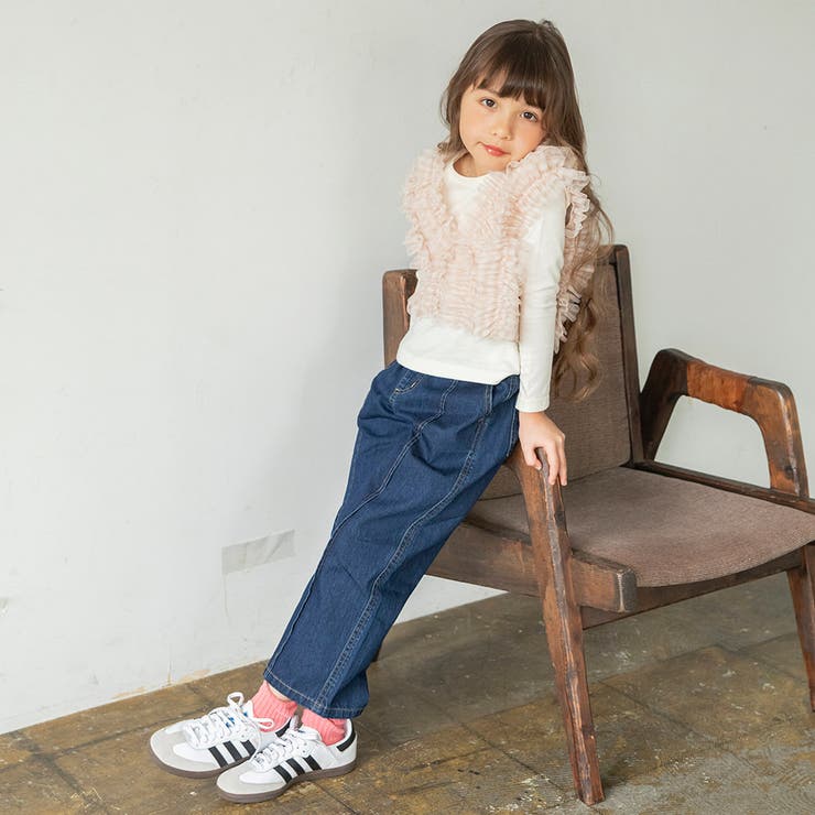 デニムワイドパンツ | ブランシェス | 詳細画像17 