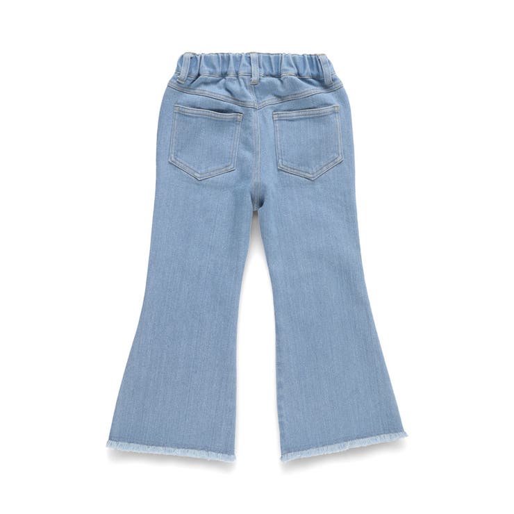 裾フリンジフレアデニムパンツ | ブランシェス | 詳細画像12 