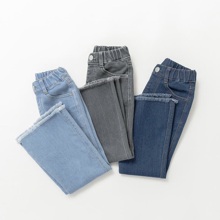 裾フリンジフレアデニムパンツ | ブランシェス | 詳細画像29 