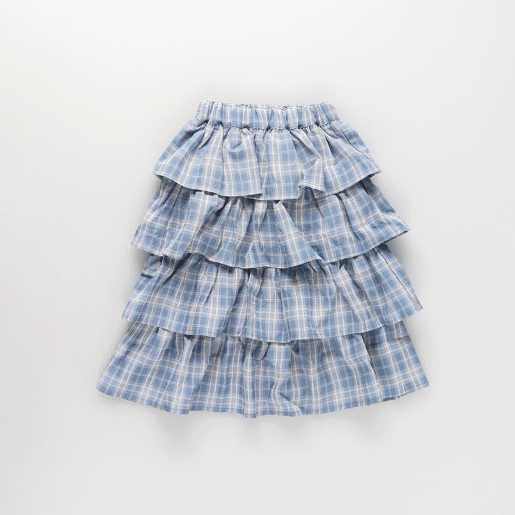 チェックティアードロングスカート | ブランシェス | 詳細画像11 