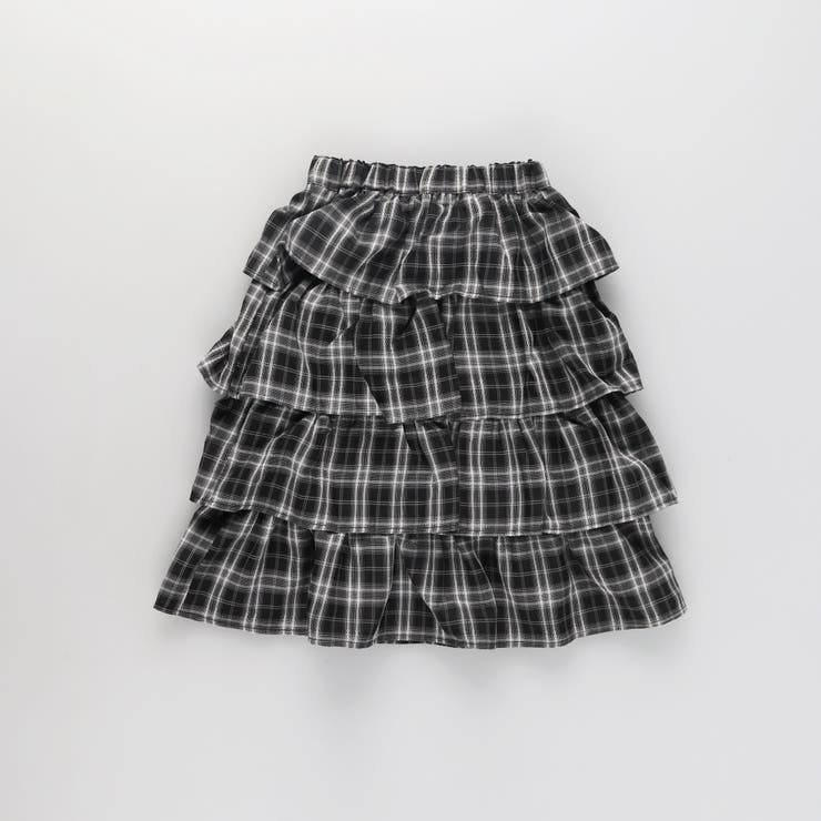 チェックティアードロングスカート | ブランシェス | 詳細画像19 