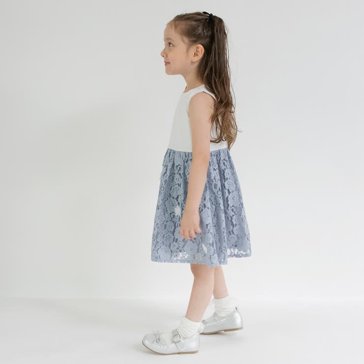 花柄ジャガード ワンピース 入園 | ブランシェス | 詳細画像5 