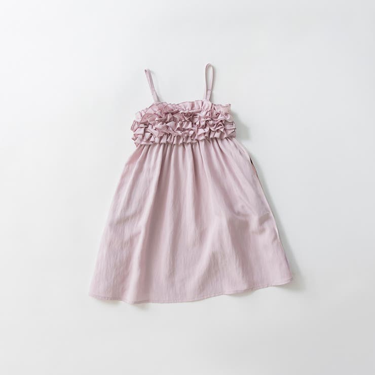 【プチレディ/おそろい】胸フリルキャミワンピース | ブランシェス | 詳細画像12 