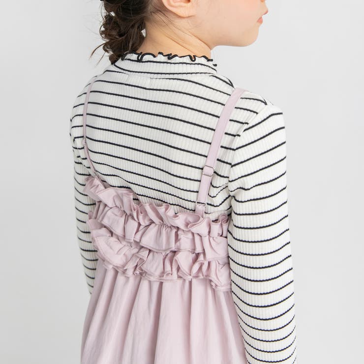 【プチレディ/おそろい】胸フリルキャミワンピース | ブランシェス | 詳細画像17 