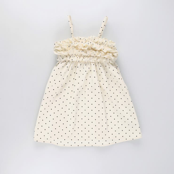 【プチレディ/おそろい】胸フリルキャミワンピース | ブランシェス | 詳細画像2 