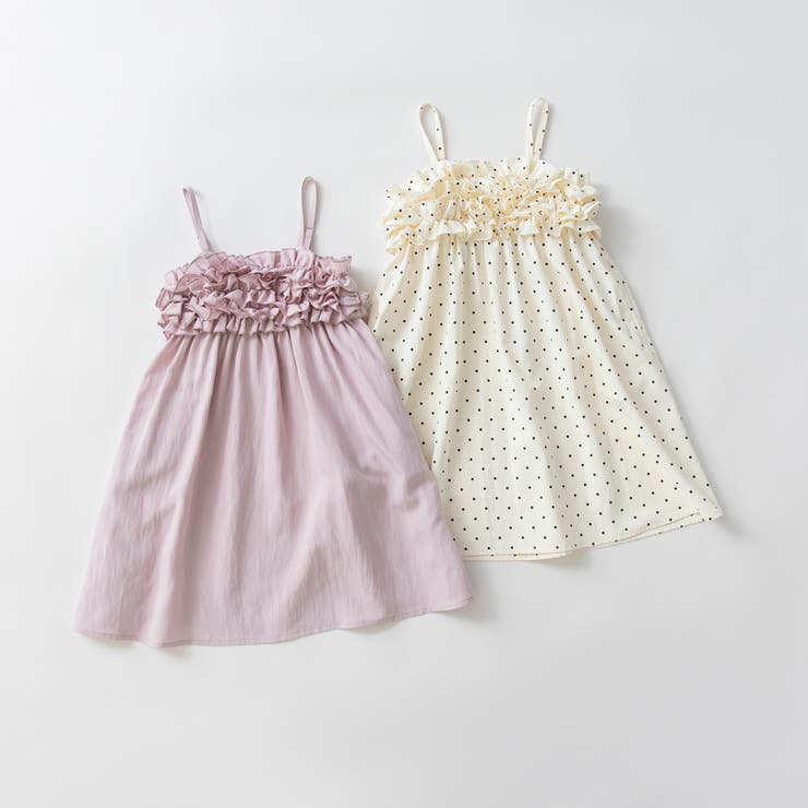 【プチレディ/おそろい】胸フリルキャミワンピース | ブランシェス | 詳細画像21 