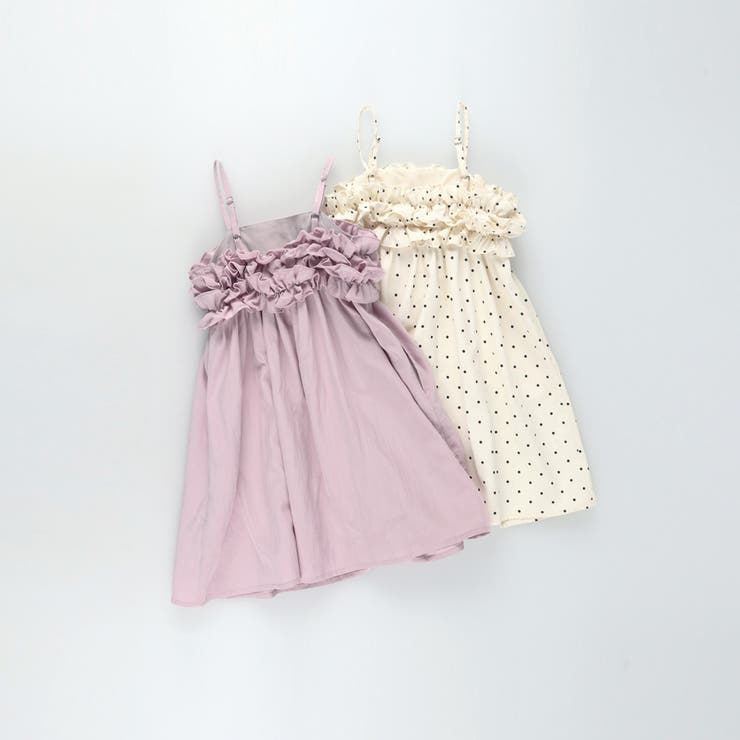 【プチレディ/おそろい】胸フリルキャミワンピース | ブランシェス | 詳細画像22 