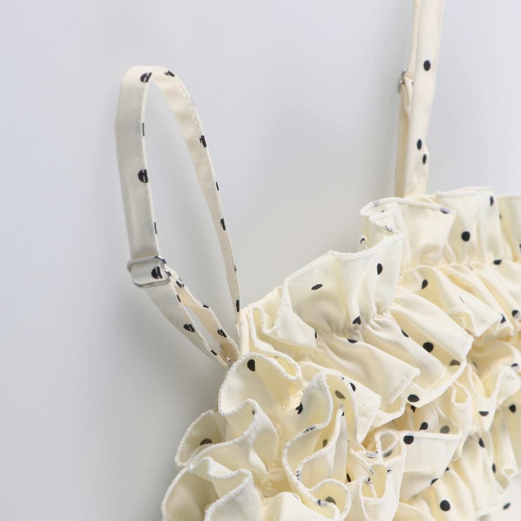 【プチレディ/おそろい】胸フリルキャミワンピース | ブランシェス | 詳細画像8 