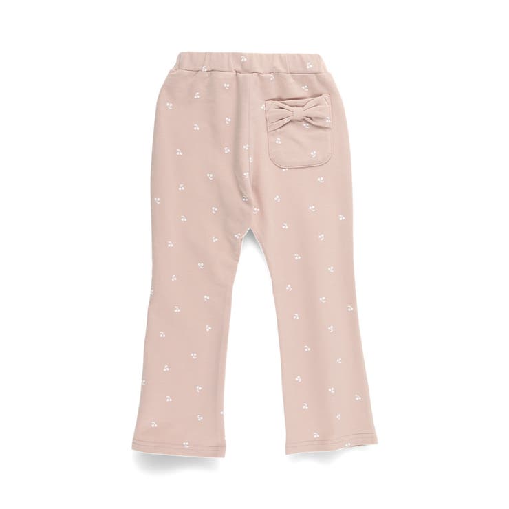 ピンクベージュ | 【ブランシェスmini】リボンポケットロングパンツ | ブランシェス