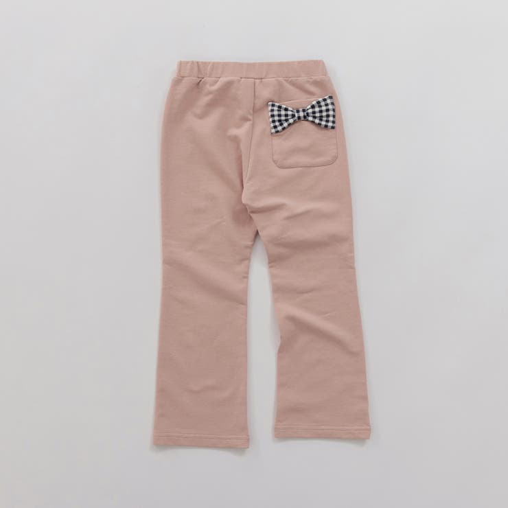 ピンク | 【ブランシェスmini】リボンポケットロングパンツ | ブランシェス