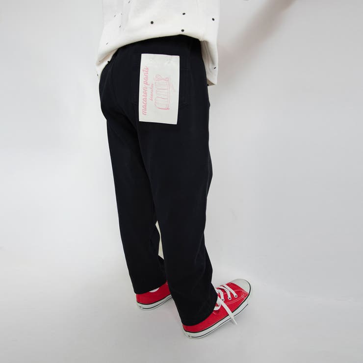 ブラック | ソフトマカロンパンツ やわらか キッズ | ブランシェス