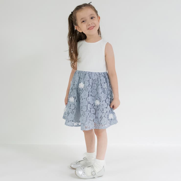 ジャケット＋花柄ジャガード ワンピース＋コサージュ 入園 | ブランシェス | 詳細画像9 