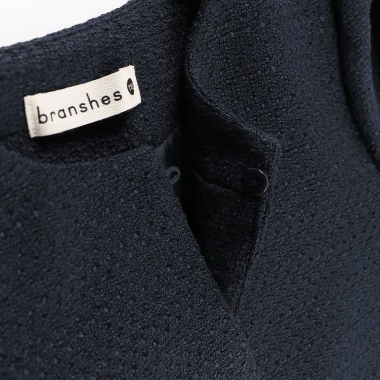 ジャケット＋グレンチェックジャカード ワンピース＋コサージュ 入園 | ブランシェス | 詳細画像12 