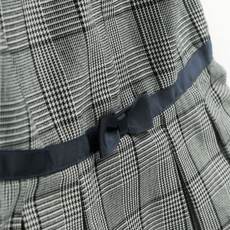 ジャケット＋グレンチェックジャカード ワンピース＋コサージュ 入園 | ブランシェス | 詳細画像13 