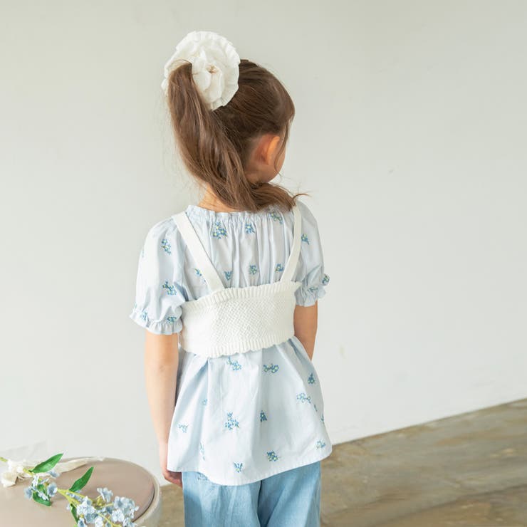 ニットビスチェ/キッズ/女の子/男の子/150cm/小花柄/ペア/リンクコーデ | ブランシェス | 詳細画像5 