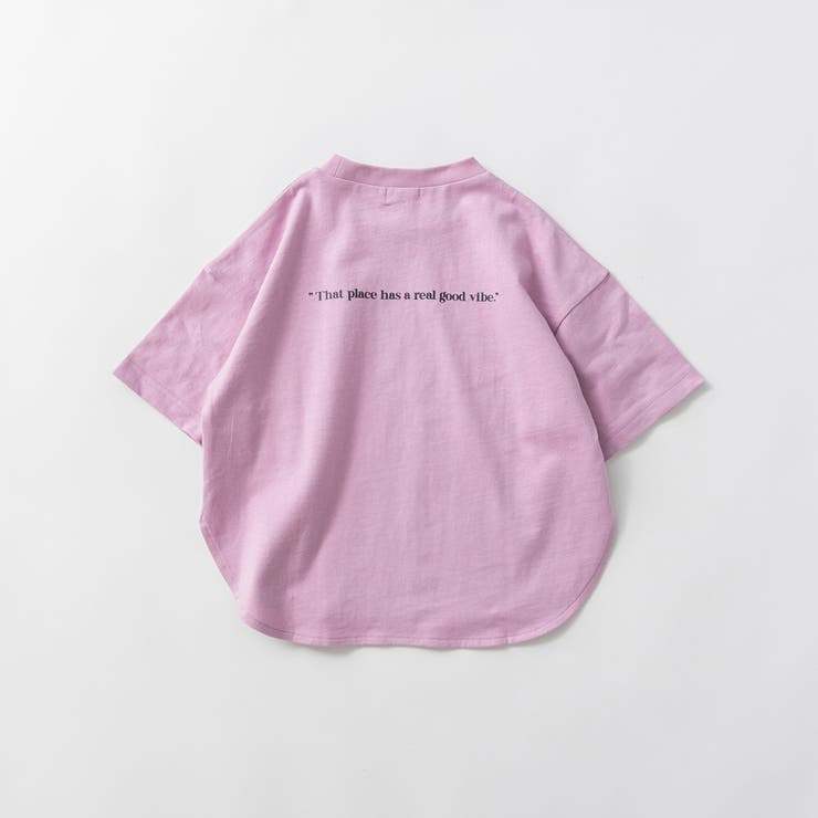 ピンク | ビッグシルエットTシャツ/160cm/キッズ/男の子/女の子/シンプル | ブランシェス
