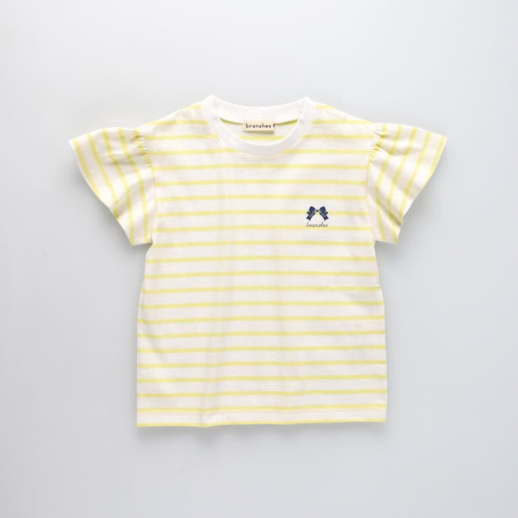 【ブランシェスmini】袖フリル半袖Tシャツ/キッズ/女の子/ボーダー | ブランシェス | 詳細画像13 