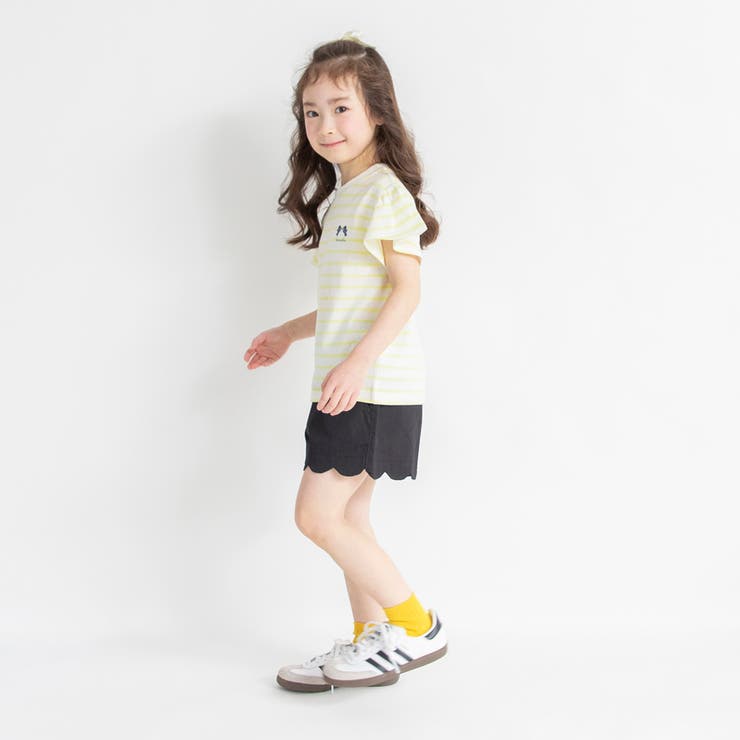【ブランシェスmini】袖フリル半袖Tシャツ/キッズ/女の子/ボーダー | ブランシェス | 詳細画像15 
