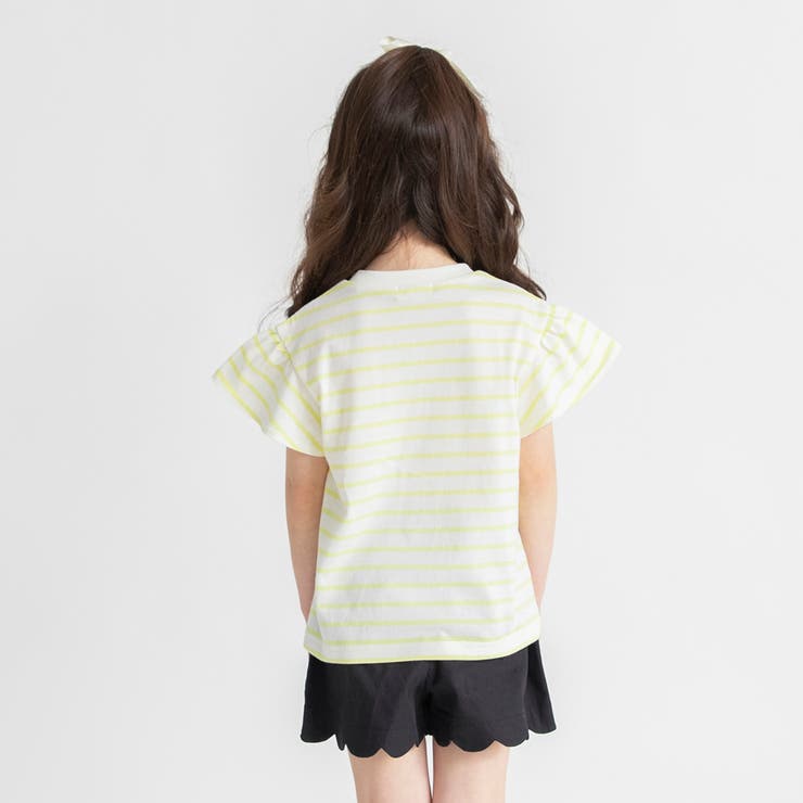 【ブランシェスmini】袖フリル半袖Tシャツ/キッズ/女の子/ボーダー | ブランシェス | 詳細画像18 