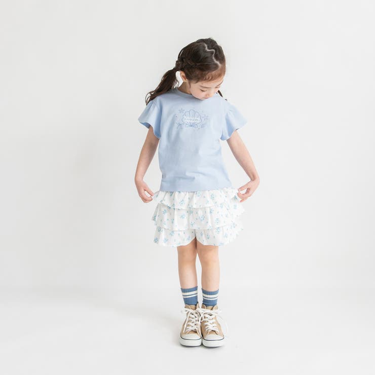 【ブランシェスmini】袖フリル半袖Tシャツ/キッズ/女の子/ボーダー | ブランシェス | 詳細画像22 