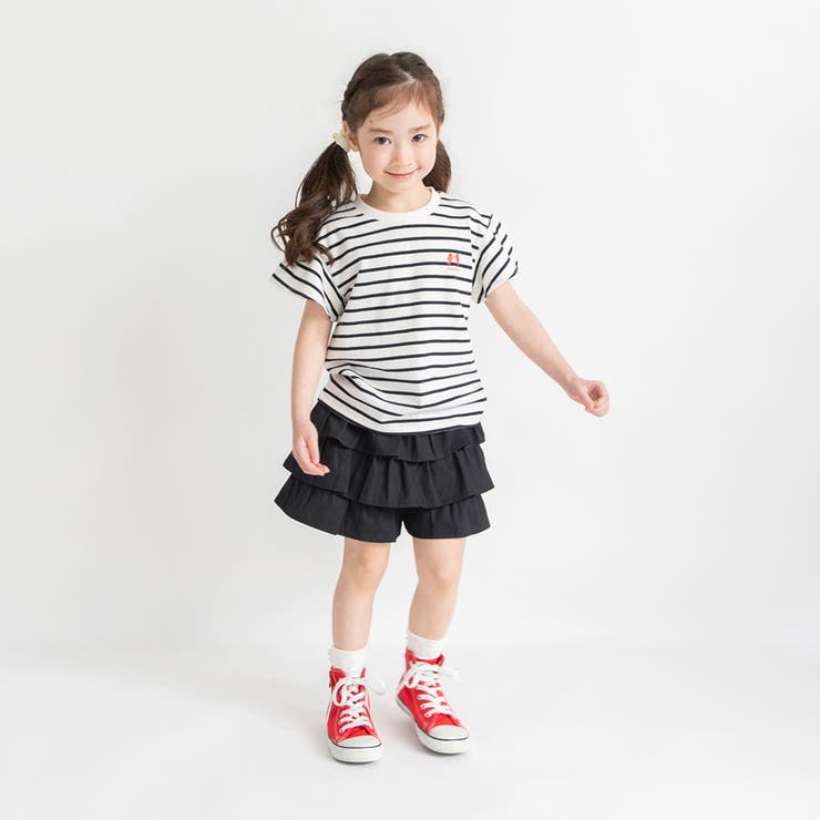 【ブランシェスmini】袖フリル半袖Tシャツ/キッズ/女の子/ボーダー | ブランシェス | 詳細画像30 