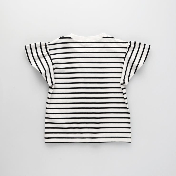 【ブランシェスmini】袖フリル半袖Tシャツ/キッズ/女の子/ボーダー | ブランシェス | 詳細画像33 