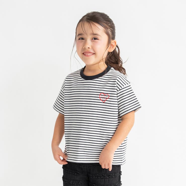 ボーダー | 【プチプラ】アソート半袖Tシャツ/150cm/キッズ/女の子/男の子 | ブランシェス
