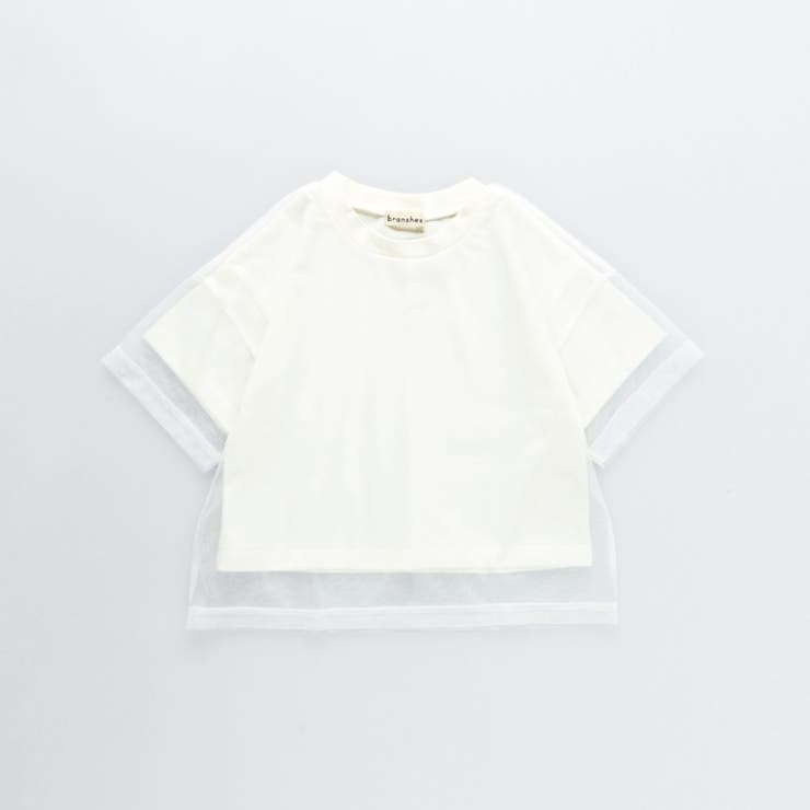 チュールドッキング半袖Tシャツ | ブランシェス | 詳細画像15 