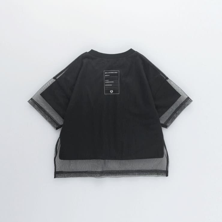 チュールドッキング半袖Tシャツ | ブランシェス | 詳細画像16 