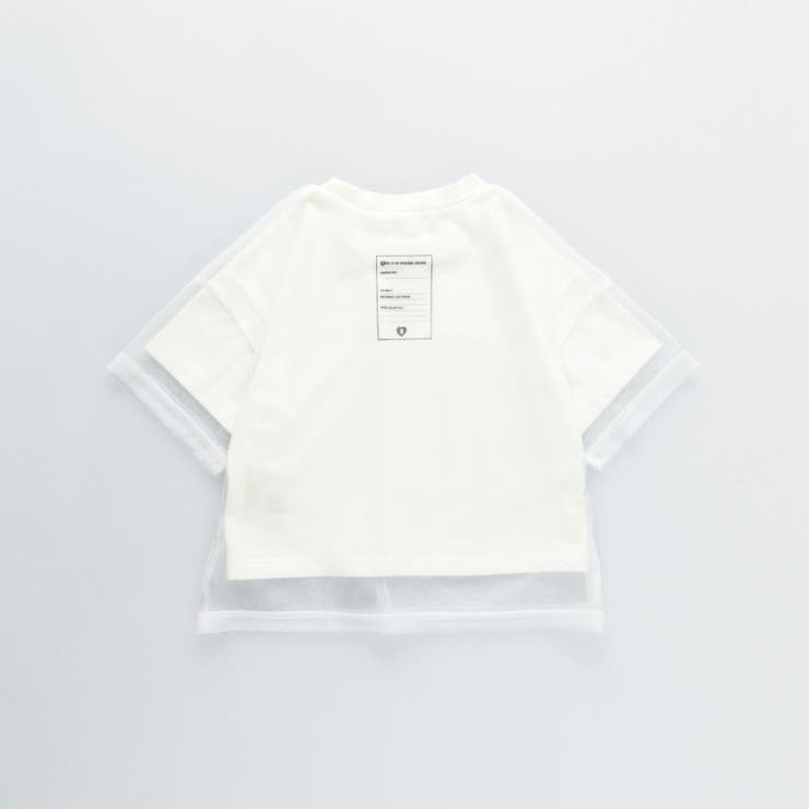 チュールドッキング半袖Tシャツ | ブランシェス | 詳細画像2 