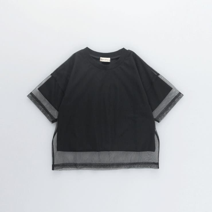 チュールドッキング半袖Tシャツ | ブランシェス | 詳細画像22 