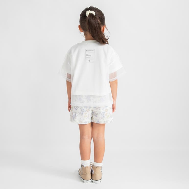 チュールドッキング半袖Tシャツ | ブランシェス | 詳細画像7 