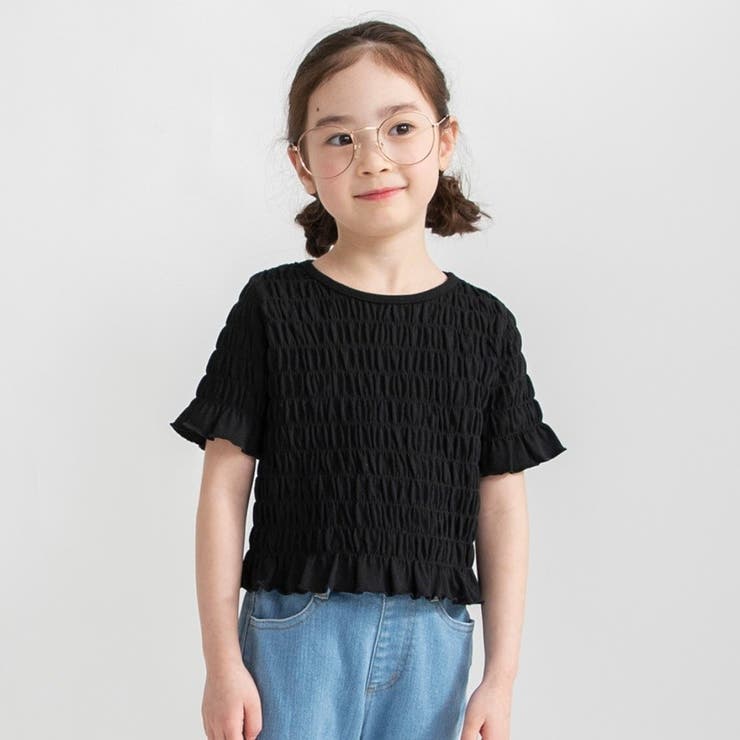 スモッキング半袖Tシャツ | ブランシェス | 詳細画像1 