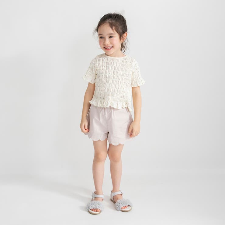 スモッキング半袖Tシャツ | ブランシェス | 詳細画像15 