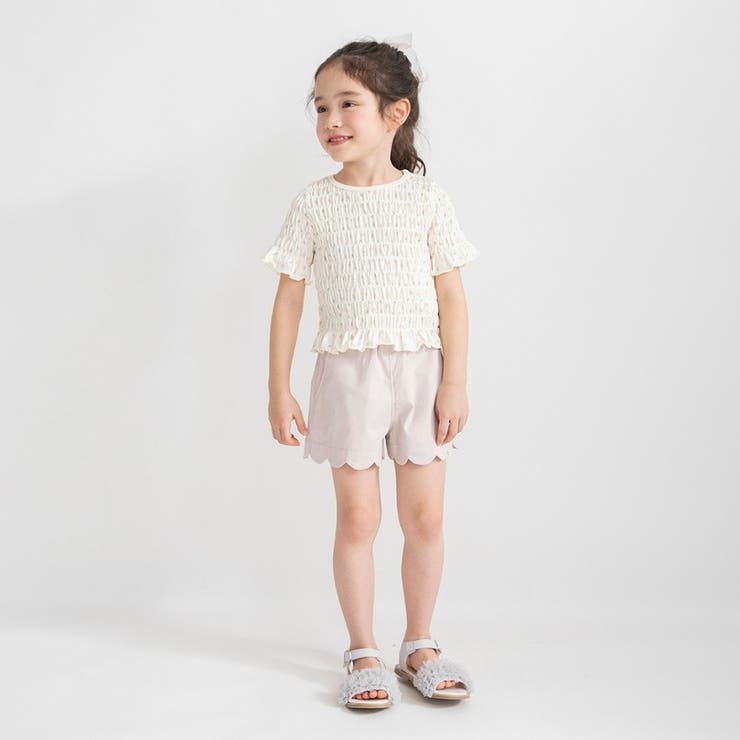 スモッキング半袖Tシャツ | ブランシェス | 詳細画像16 