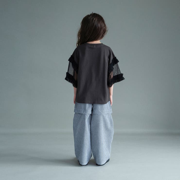 【WEB限定】チュール切り替え半袖Tシャツ | ブランシェス | 詳細画像19 