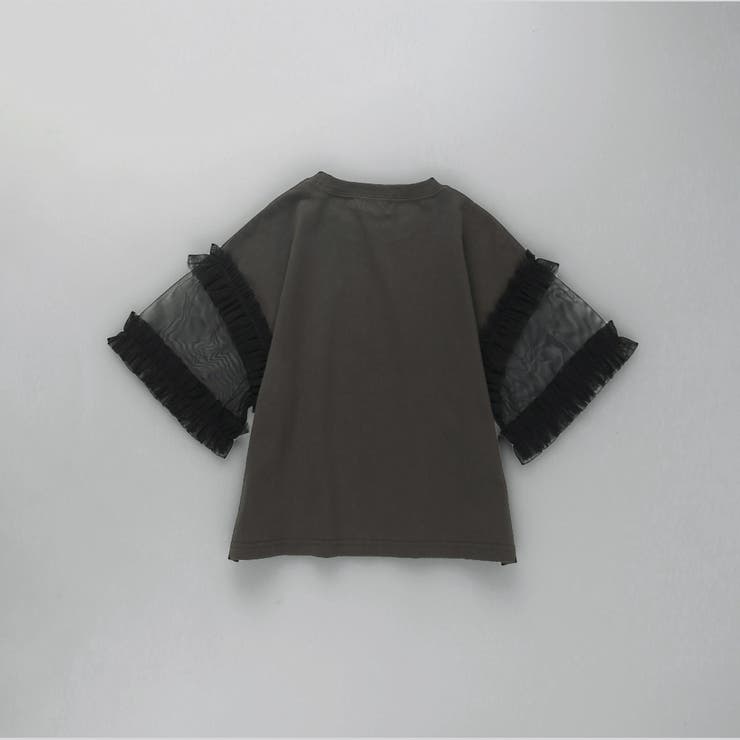 【WEB限定】チュール切り替え半袖Tシャツ | ブランシェス | 詳細画像20 