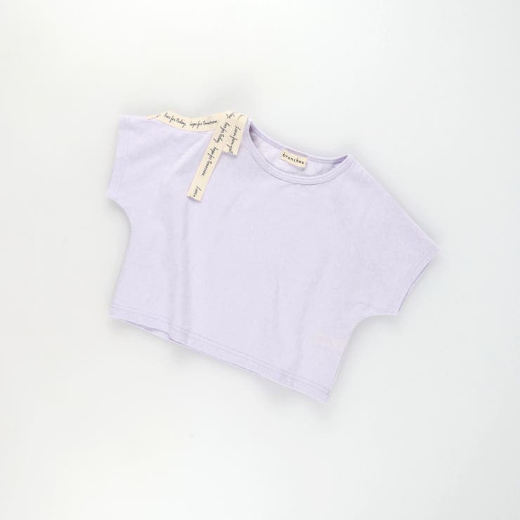 ロゴテープリボン肩あきTシャツ | ブランシェス | 詳細画像12 