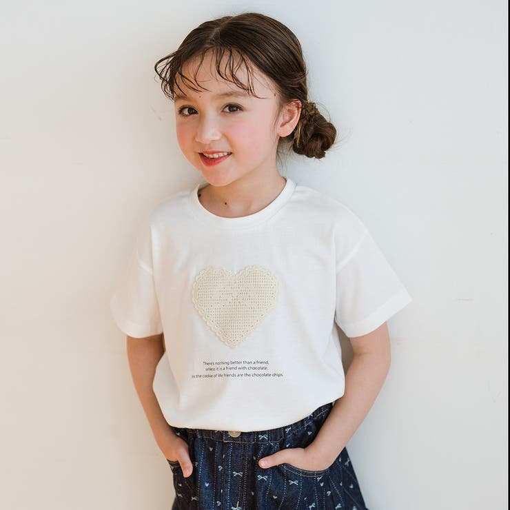 オフホワイト | アソートデザイン半袖Tシャツ | ブランシェス