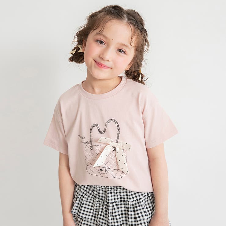 ピンク | アソートデザイン半袖Tシャツ | ブランシェス
