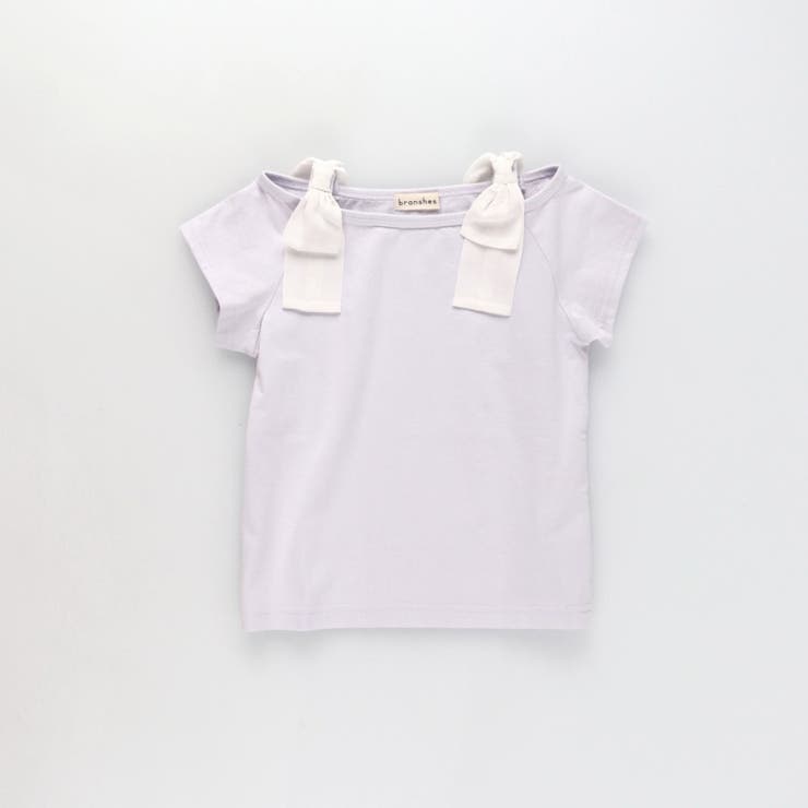 肩リボン半袖Tシャツ | ブランシェス | 詳細画像2 