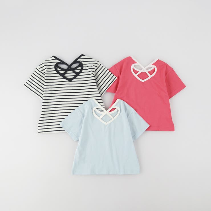 バックハート半袖Tシャツ | ブランシェス | 詳細画像17 