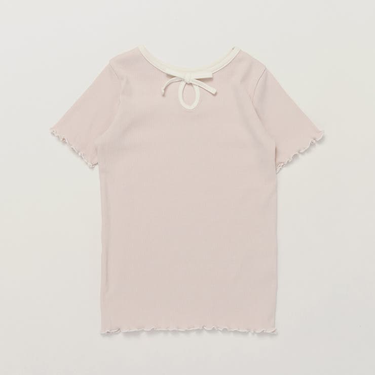 【吸水速乾】リボン付きテレコ半袖Tシャツ | ブランシェス | 詳細画像24 