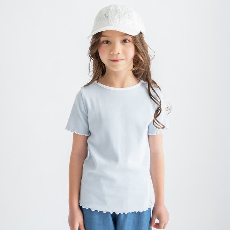 【吸水速乾】リボン付きテレコ半袖Tシャツ | ブランシェス | 詳細画像16 