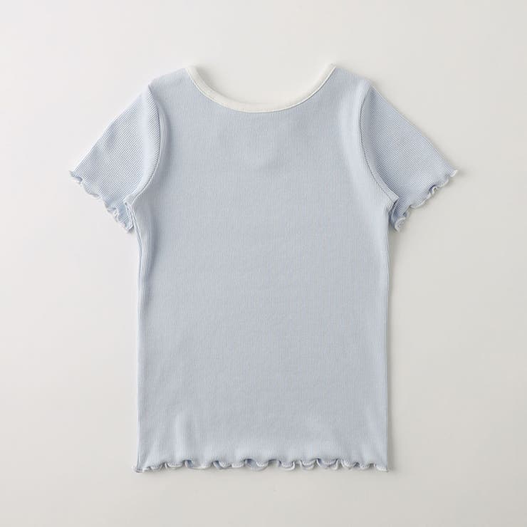 【吸水速乾】リボン付きテレコ半袖Tシャツ | ブランシェス | 詳細画像18 