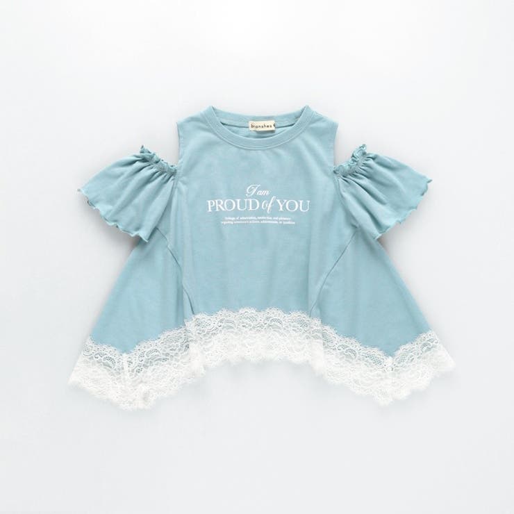 【WEB限定】ハンカチーフヘム裾肩あきＴシャツ | ブランシェス | 詳細画像13 