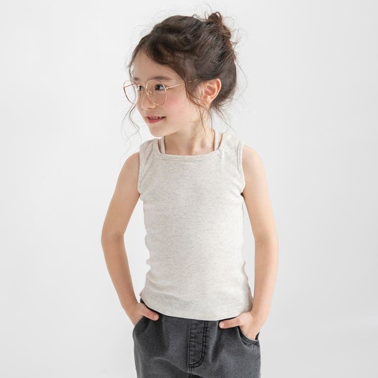 アイボリー | 魅せるインナータンクトップ | ブランシェス