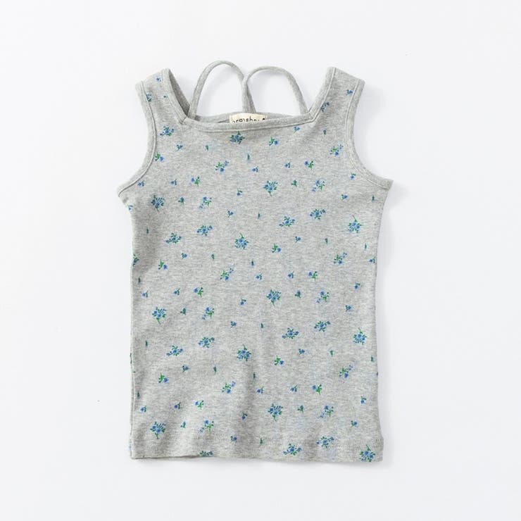 杢グレー | 魅せるインナータンクトップ | ブランシェス