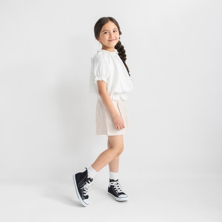 【プチレディ】シルバードット後ろリボントップス | ブランシェス | 詳細画像3 