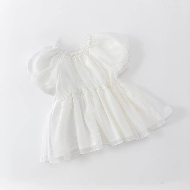 【プチレディ】オーガンジーパフスリーブトップス | ブランシェス | 詳細画像19 